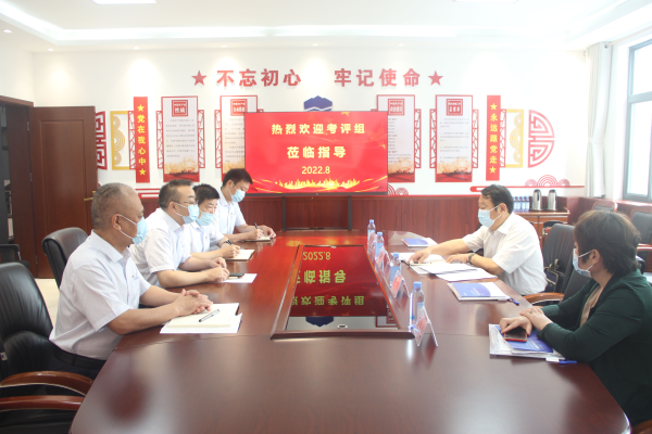 省級(jí)文明單位考評組到公司進(jìn)行現(xiàn)...